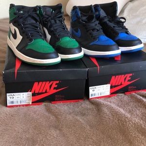 Pine Green 1s / Royal Blue 1s